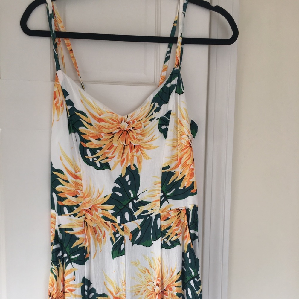 Zara size S floral jumpsuit